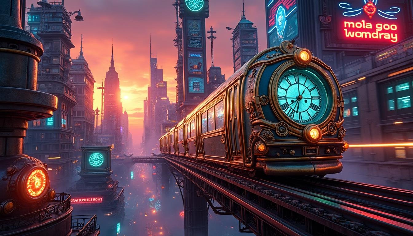 discover how atompunk style comes to life through midjourney's immersive visual storytelling. explore retro-futuristic designs, vibrant imagery, and the unique aesthetic of a bygone atomic age in this in-depth feature.