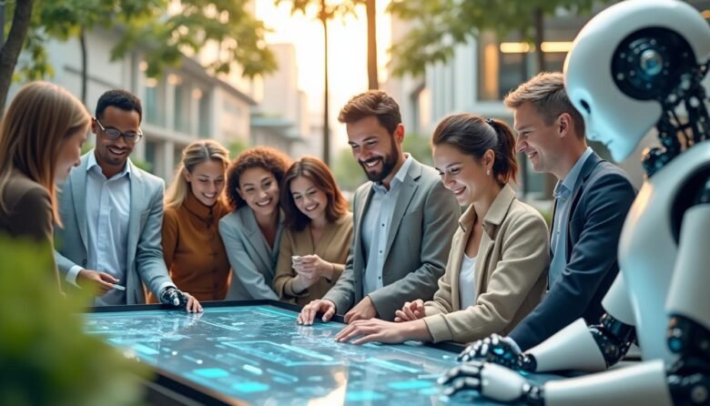 explore the evolving relationship between humanity and artificial intelligence. discover if humans and ai can coexist harmoniously, leveraging each other's strengths to achieve a thriving future together.